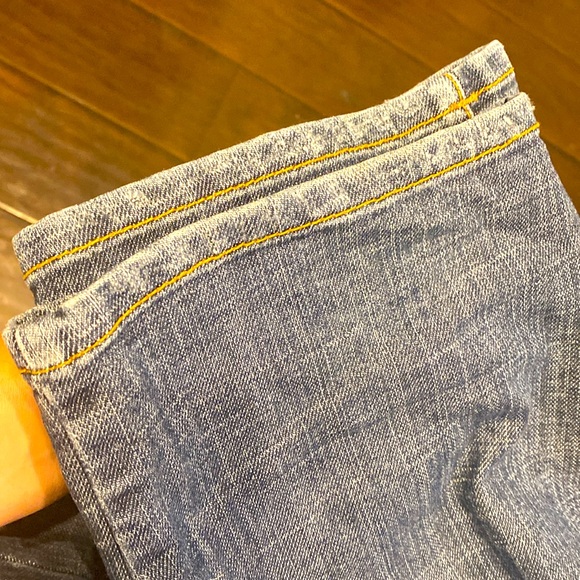 Plus Size Women's Blue Medium Wash Lane Bryant Distressed Jeans Denim sz 24 - Picture 7 of 9